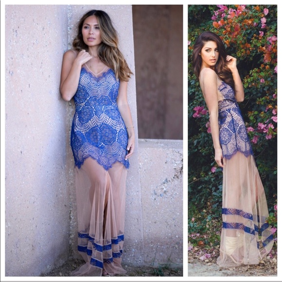 for love and lemons antigua maxi dress